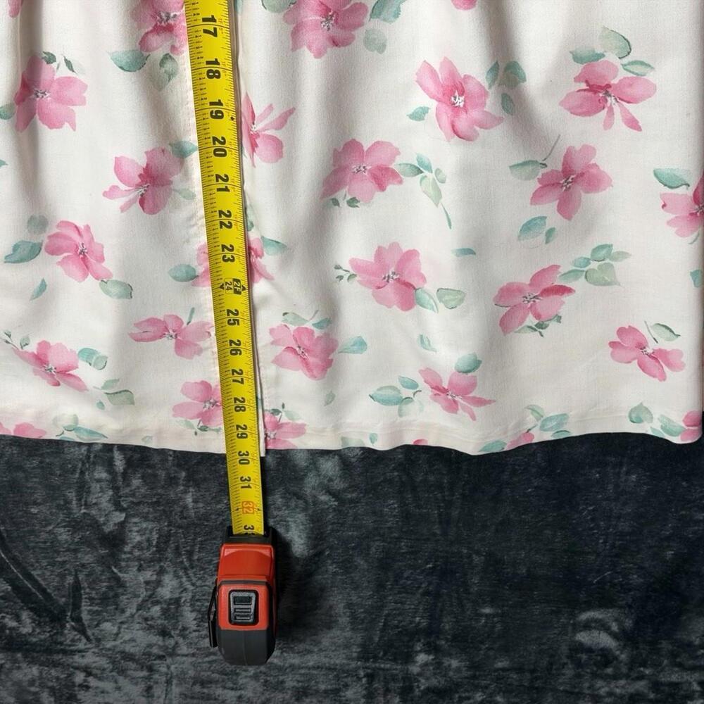 Vintage Diane von Furstenberg DVF Women’s Floral Print A-line Midi Skirt S (4-6) - Picture 5 of 7